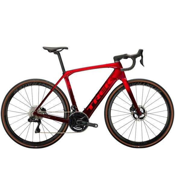 Bicicleta eléctrica TREK Domane+ SLR 9 2025 GRANATE 52