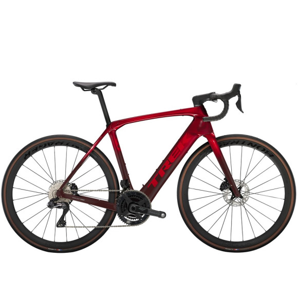 Bicicleta eléctrica TREK Domane+ SLR 7 2025 GRANATE 58