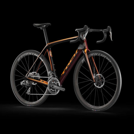 Bicicleta TREK Domane SLR 9 AXS Gen 4 2025 LARANJA PRETA 56