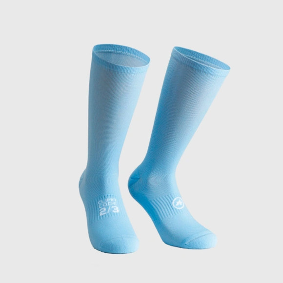 ASSOS Chaussettes Printemps Automne Unisea 2025 BLEU L