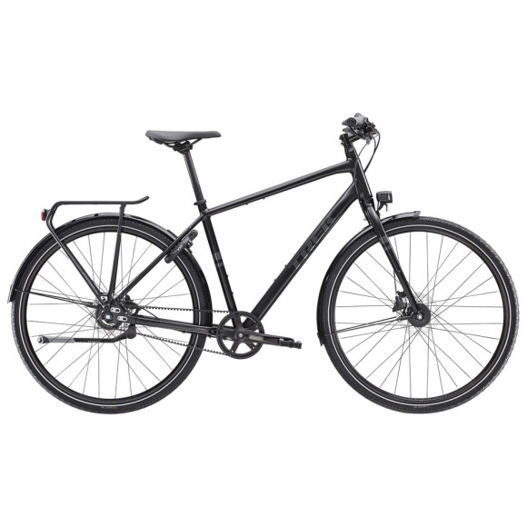 Bicicleta equipada TREK Distrito 4 2025 PRETO L