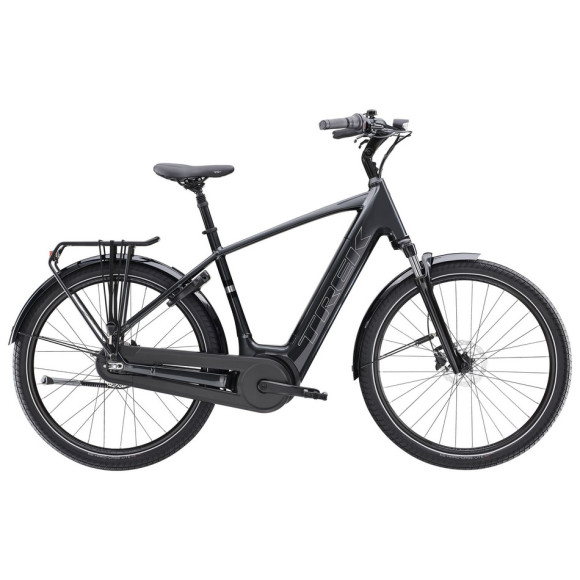 Bicicleta eléctrica TREK District+ 3 400 Wh 2025 ANTRACITA XXL