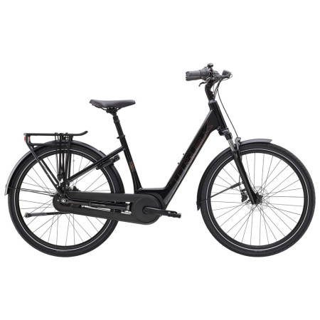 Bicicletta elettrica TREK District+ 2 Lowstep 2025 VERDE S