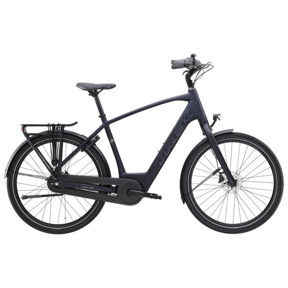 Bicicleta eléctrica TREK District+ 1 2025 AZUL MARINO M