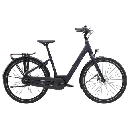 Bicicletta elettrica TREK District+ 1 Lowstep 2025 BLU MARINO S