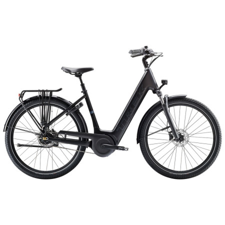 Bicicleta eléctrica TREK District+ 4 Lowstep Contrapedal 400 Wh 2025 NEGRO XL