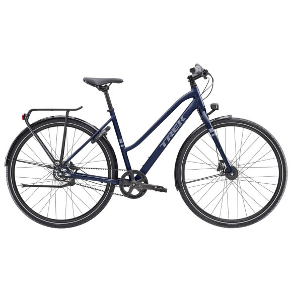 Bicicleta TREK District 3 Midstep 2025 AZUL MARINO L