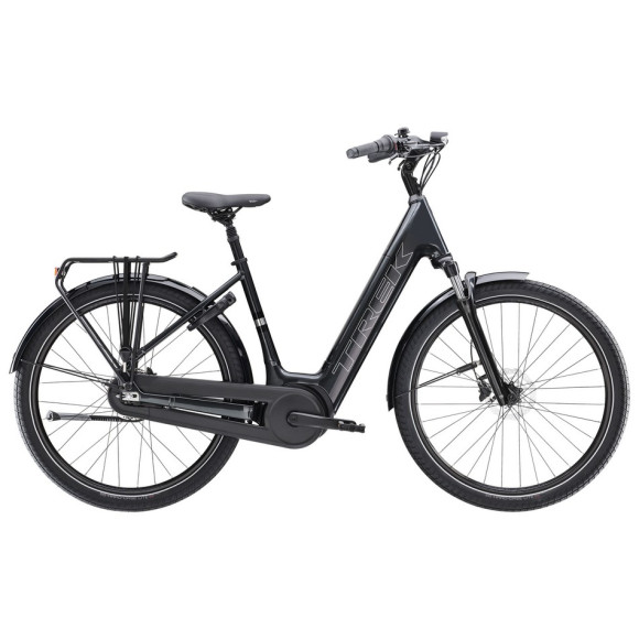 TREK District+ 3 Lowstep 400 Wh 2025 electric bike GREY L