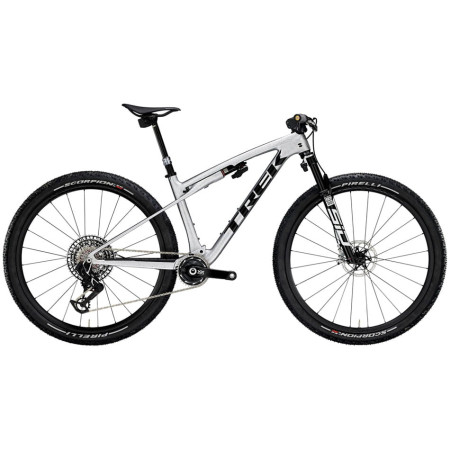 Bicicleta TREK Supercaliber SLR 9.9 Flight Attendant Gen 2 2025 CINZA S