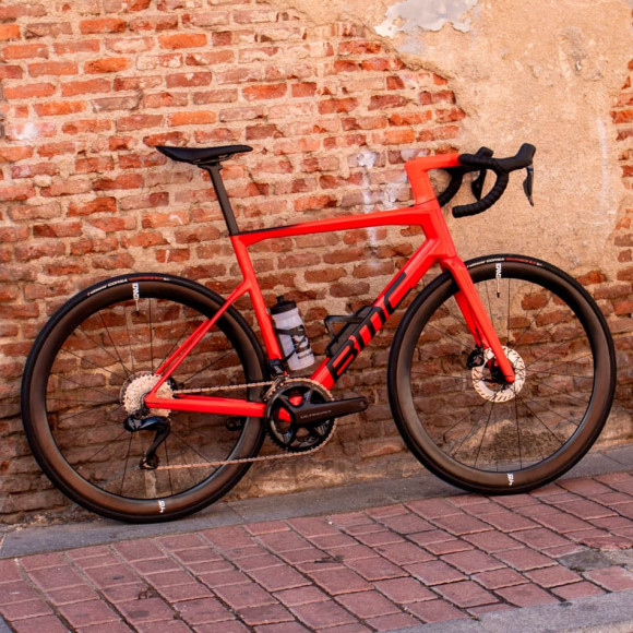 Bicicleta BMC Teammachine SLR 01 Ultegra Enve Foundation 45 ROJO 56