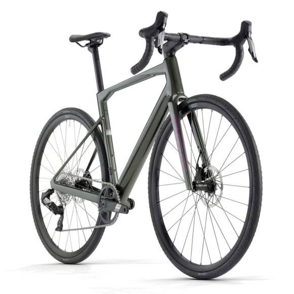 Bicicleta BMC Roadmachine X TRÊS 2024 VERDE 47