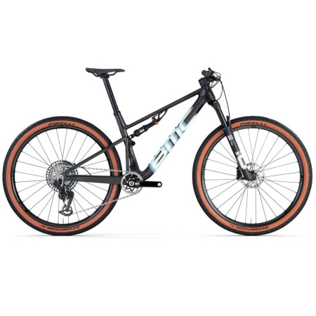 Bicicleta BMC Fourstroke 01 TEAM 2024 NEGRO BLANCO S