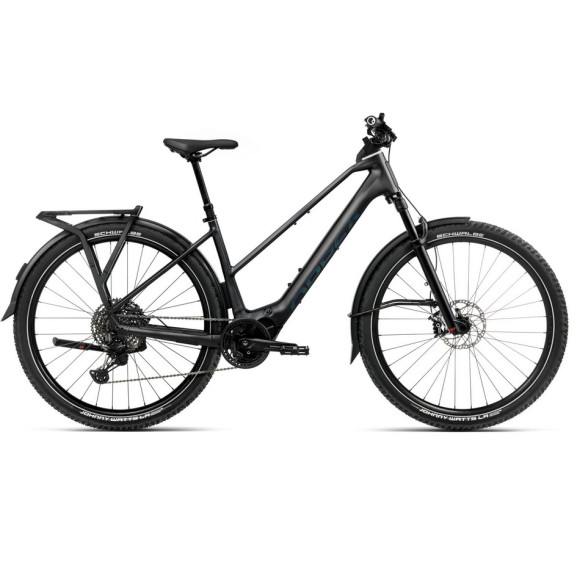 Bicicleta elétrica ORBEA Kemen ADV 10 MID 2025 PRETO S