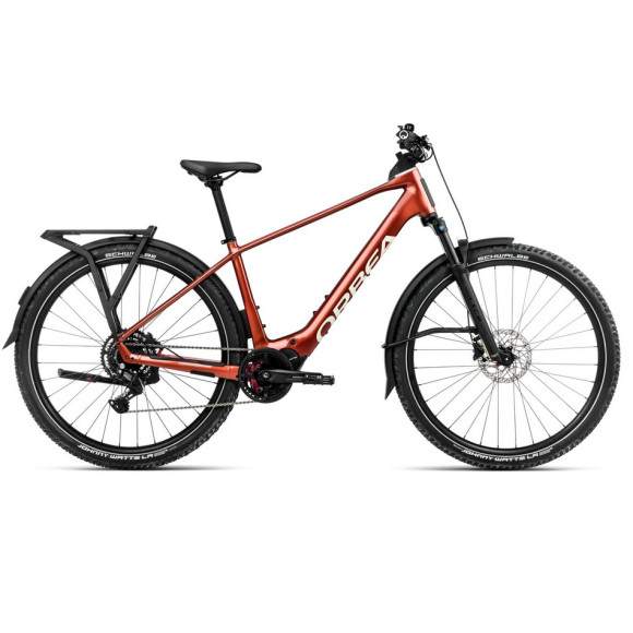 Bicicleta eléctrica ORBEA Kemen ADV 30 2025 ROJO M