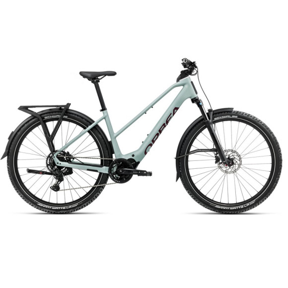 Bicicleta elétrica ORBEA Kemen ADV 30 MID 2025 VERMELHO S