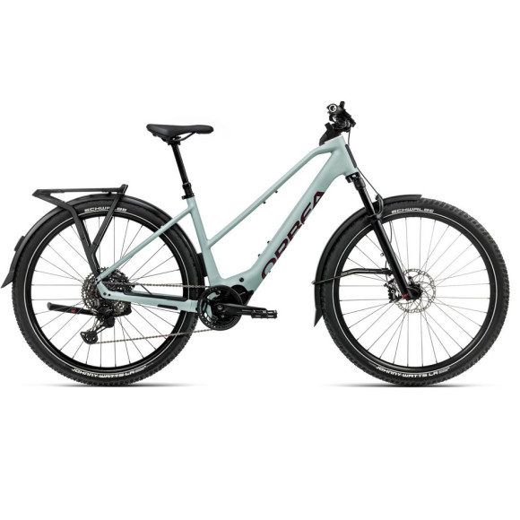 Bicicleta elétrica ORBEA Kemen ADV 10 MID 2025 PRETO S