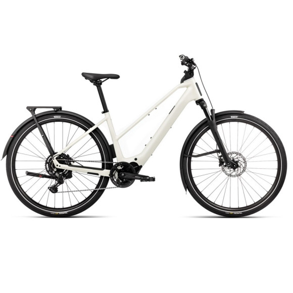 Bicicleta eléctrica ORBEA Kemen TOUR 30 MID 2025 BLANCO M