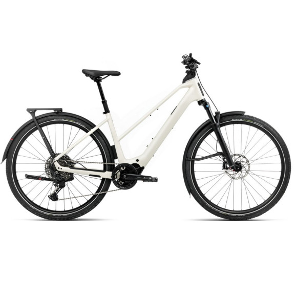 Bicicleta elétrica ORBEA Kemen TOUR 10 MID 2025 BRANCO M