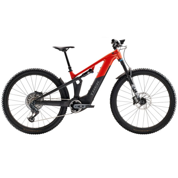 Bicicleta eléctrica TREK Powerfly FS+ 8 Gen 4 2025 NEGRO ROJO S