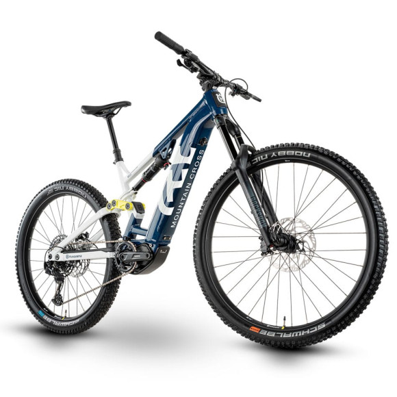 Bicicleta elétrica HUSQVARNA Mountain Cross MC2 MARINHA BRANCA M