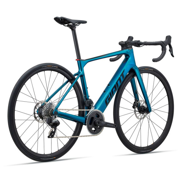 Bicicleta eléctrica GIANT Defy Advanced E+ Elite 2 2025 AZUL L