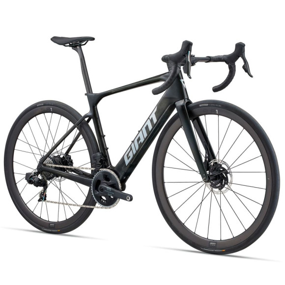 Bicicleta eléctrica GIANT Defy Advanced E+ Elite 1 2025 NEGRO XL