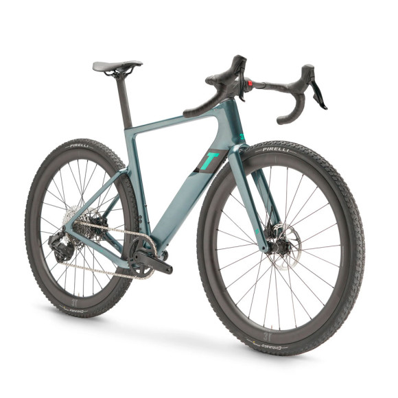 Vélo Électrique 3T Racemax BOOST Italia Rival XPLR AXS 1x12 Discus 45 40 2025 GRIS 51