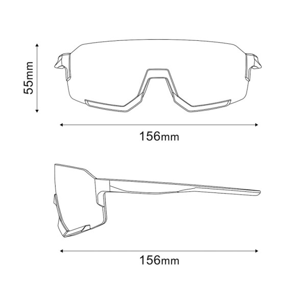 Óculos SHIMANO CE-ARLT2 Aerolite cinza lentes fotocromáticas pretas 