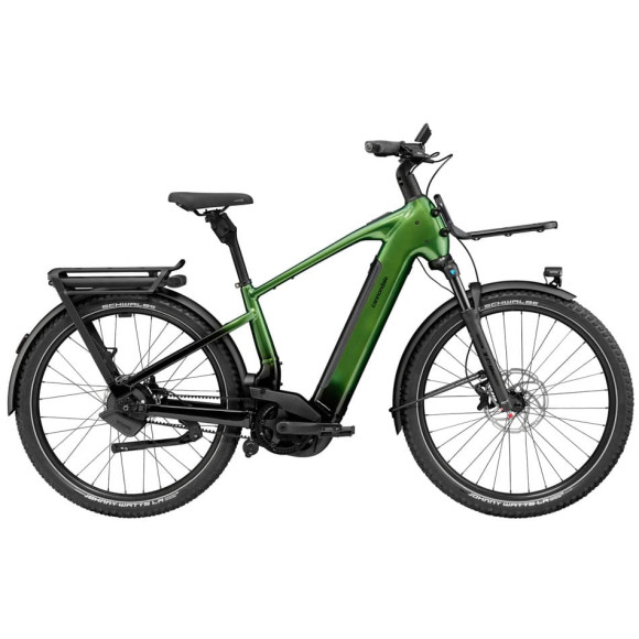 Bicicleta eléctrica CANNONDALE Tesoro Automatiq VERDE M