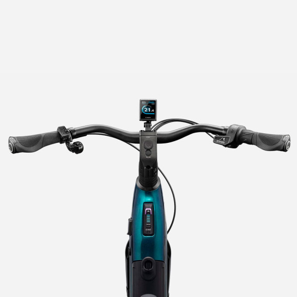 Bicicletta elettrica CANNONDALE Mavaro 1 con passo basso AZUL S