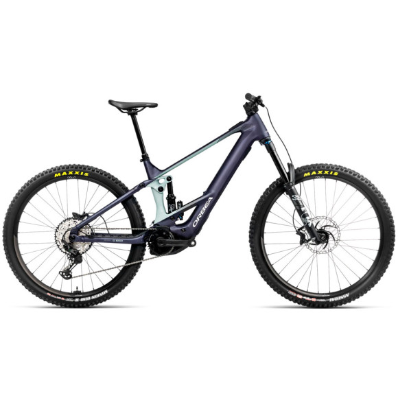 Bicicleta eléctrica ORBEA Wild H10 2025 MORADO M