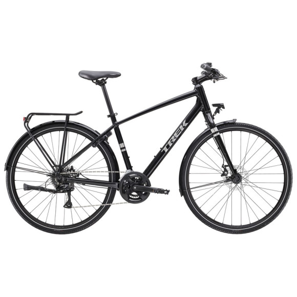 Bicicleta equipada TREK Verve 1 2025 PRETO M