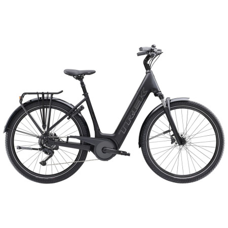 Bicicleta elétrica TREK Verve+ 3 Lowstep Gen 3 545 Wh 2025 PRETO L