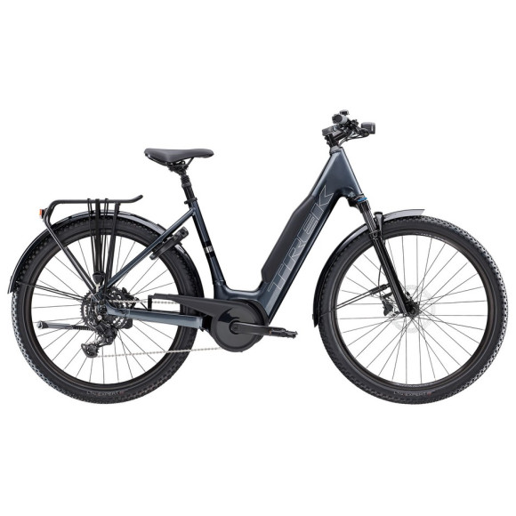 TREK Verve+ 4 Lowstep 800 Wh 2025 electric bike GREY XS