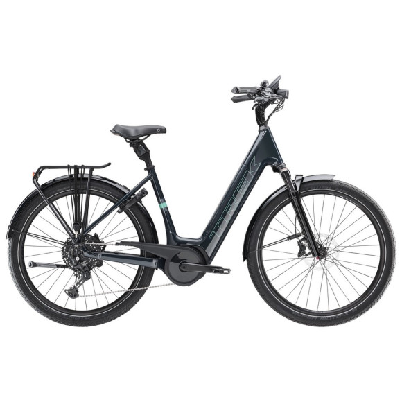 Bicicleta elétrica TREK Verve+ 5 Lowstep 2025 CINZA S