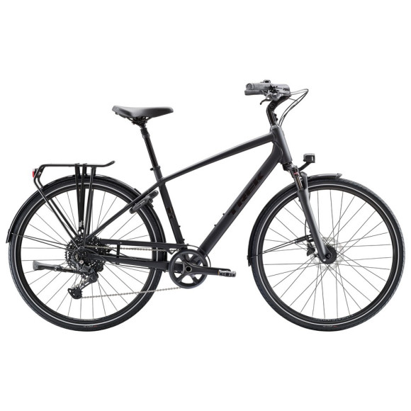 Bicicleta equipada TREK Verve 3 2025 PRETO M