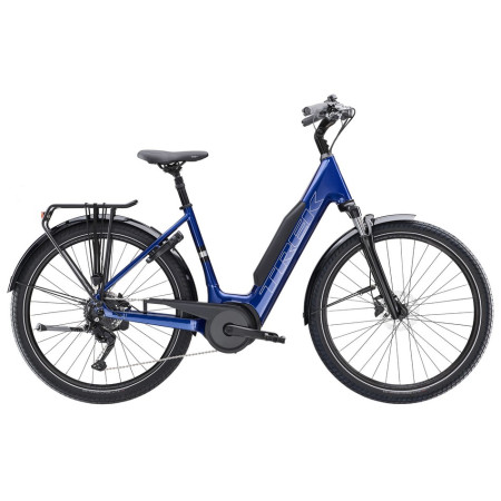 Bicicleta elétrica TREK Verve+ 3 Lowstep Gen 3 725 Wh 2025 AZUL XS