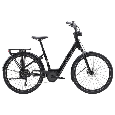 Bicicletta elettrica TREK Verve+ 2 Lowstep Gen 3 2025 NEGRO L