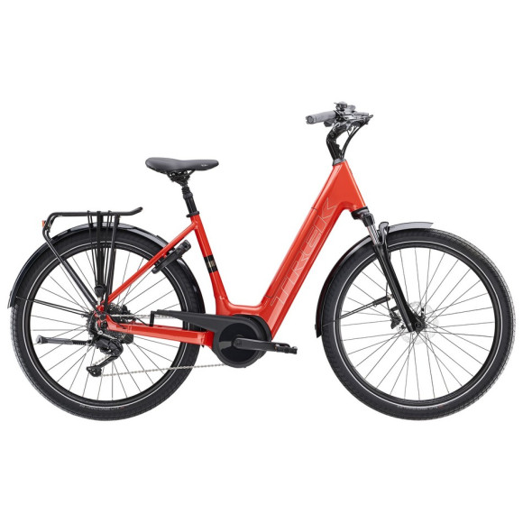 Bicicletta elettrica TREK Verve+ 3 Lowstep Gen 3 545 Wh 2025 NEGRO L