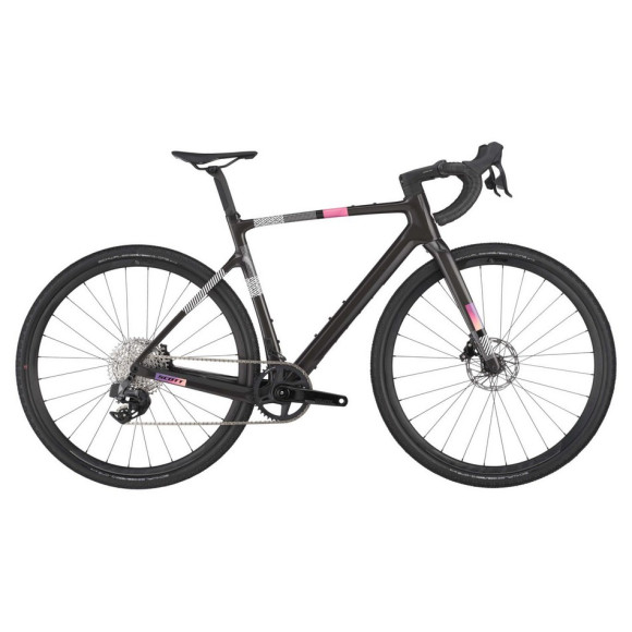 Bicicleta SCOTT Addict Gravel 30 2025 PRETO XS