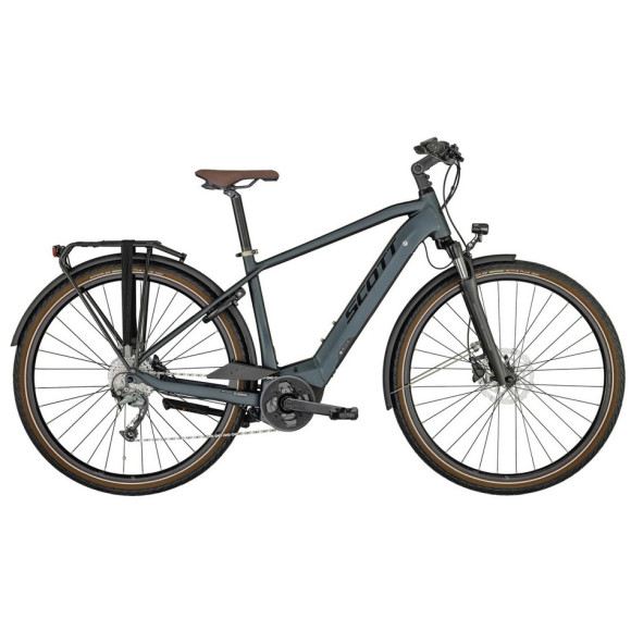 Bicicleta eléctrica SCOTT Sub Active Eride Men Us 2025 AZUL MARINO S