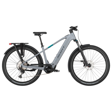 Bicicleta elétrica SCOTT Axis 10 2025 CINZA S