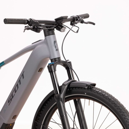 SCOTT Axis 10 2025 Electric Bike GREY S