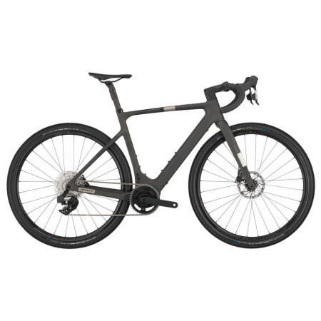 Bicicleta elétrica SCOTT Solace Gravel 30 2025 PRETO XS