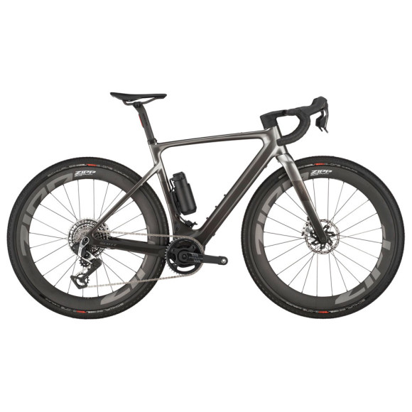 Bicicleta eléctrica SCOTT Solace Gravel Ultimate 2025 PLATA XS