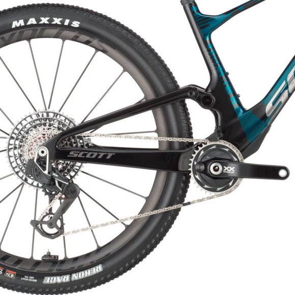 Bicicletta SCOTT Spark RC SL 2025 NERO VERDE S