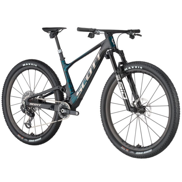 Bicicleta SCOTT Spark RC SL 2025 PRETO VERDE S