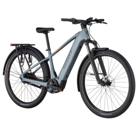 Bicicleta eléctrica SCOTT Sub 10 Belt 2025 GRIS S