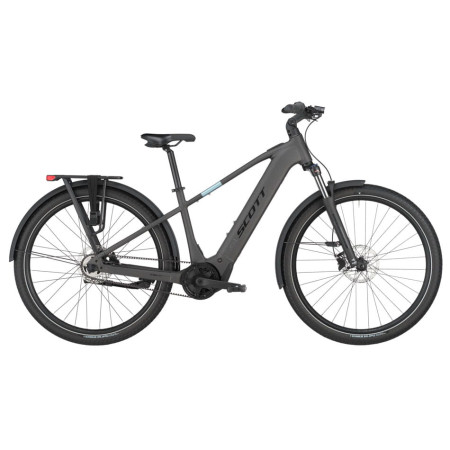 Bicicleta eléctrica SCOTT Sub 20 Belt 2025 ANTRACITA S