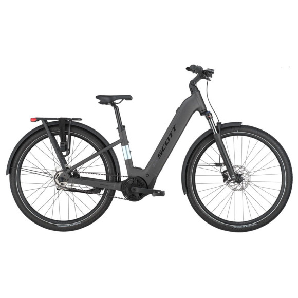 Bicicleta elétrica SCOTT Sub 20 Belt Wave 2025 ANTRACITE S